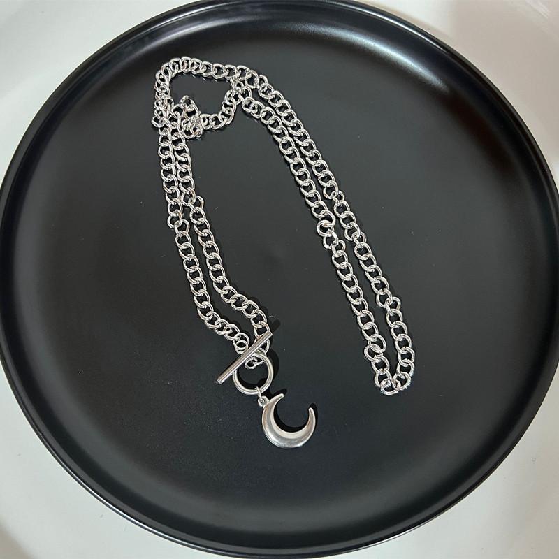 Винтажное ожерелье-чокер с жемчугом, любовью, бабочкой, пауком, ожерелье для мужчин и женщин, готическое ожерелье в стиле хип-хоп с крестом и луной, длинные ювелирные изделия на Хэллоуин