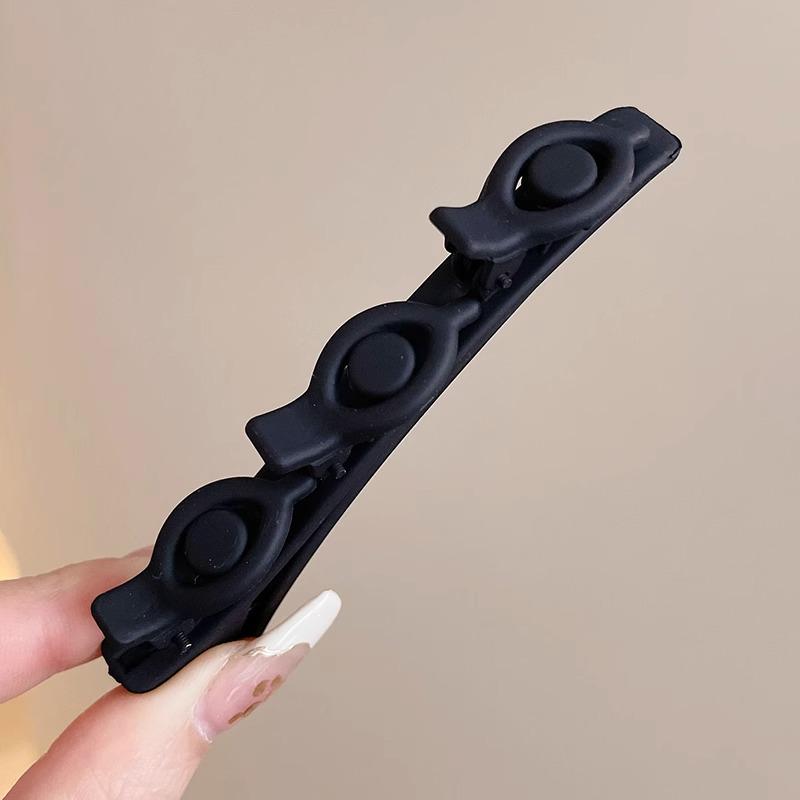 Осенне-зимняя заколка для волос «Кофе»: Женские бесшовные клипсы-уточки, BB и для челки