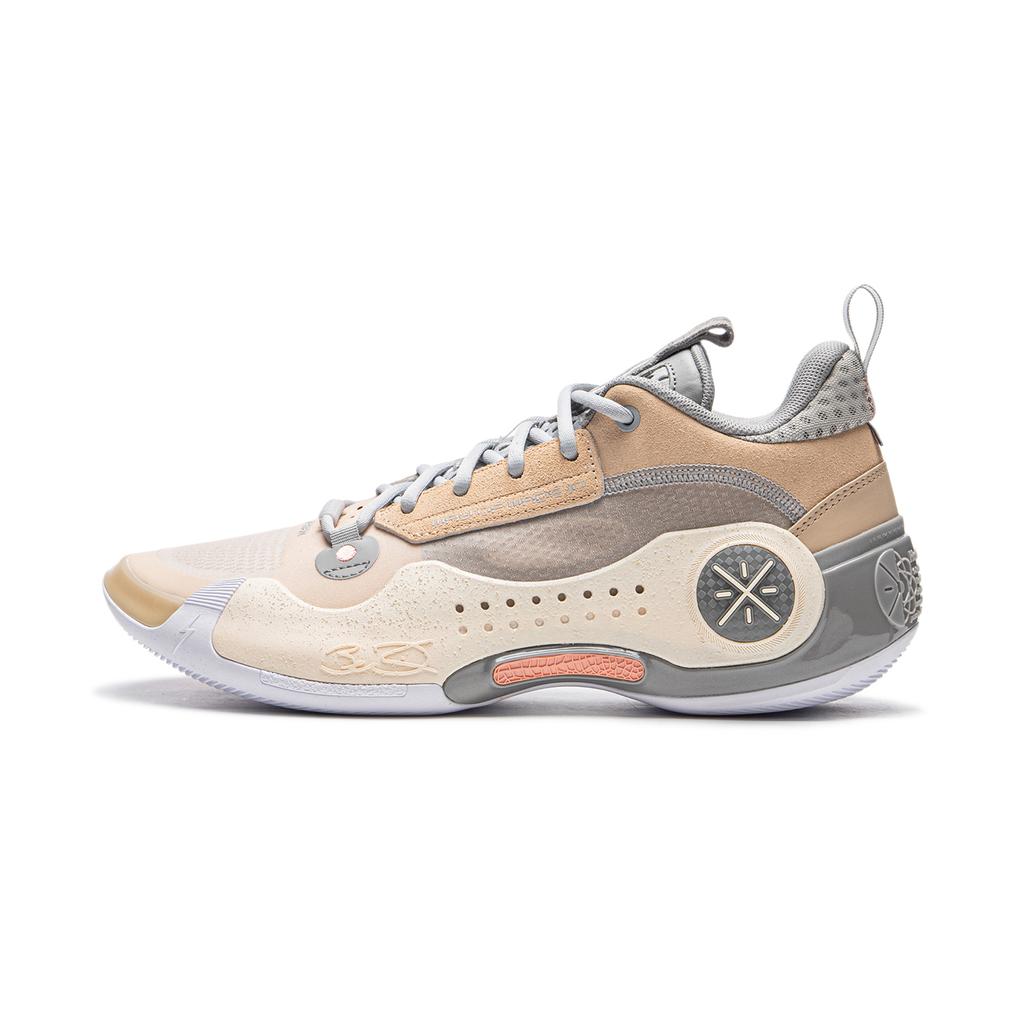 Li-Ning Way of Wade 10 Low Origin Men Sneakers Cream Light-Orange ABAS083-20