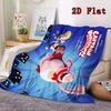 CaptainUnderpants 2D Flat Pattern Flannel Blanket High quality All Seasons Warmth and Comfort Perfect for Christmas Gifts.NMT0928034