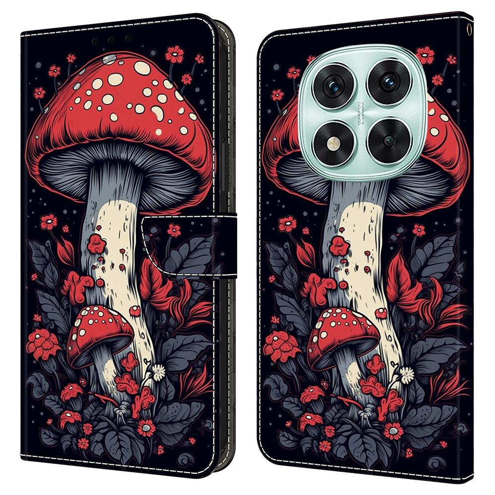 Кожаный чехол с рисунком для Xiaomi Redmi Note 14 Pro+ 5G, кошелек-подставка, откидная крышка для телефона