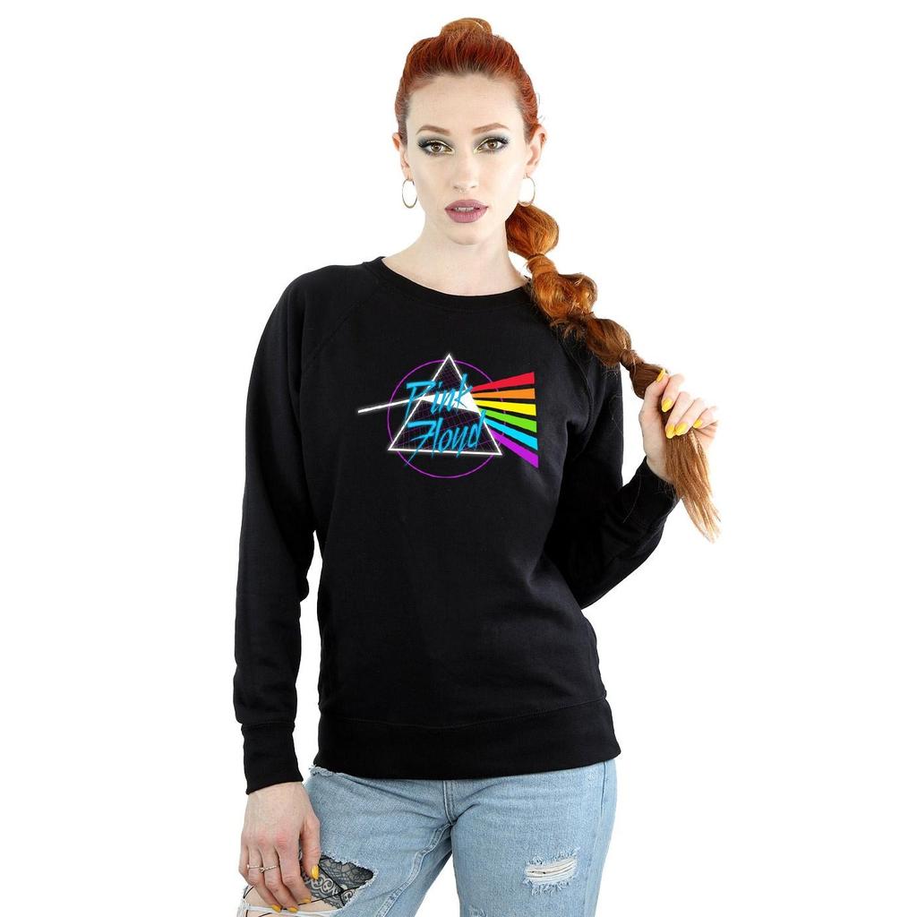 Pink Floyd Womens/Ladies Neon Darkside Sweatshirt