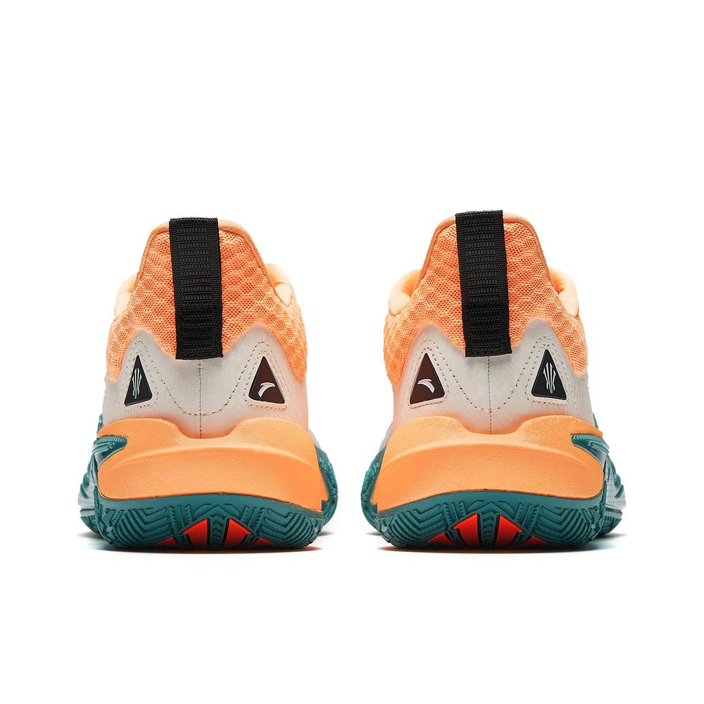 Anta Kai 1 Speed Overseas Edition Legendary Professional Basketball Shoes Men Sneakers Orange White 8125B1128S-4