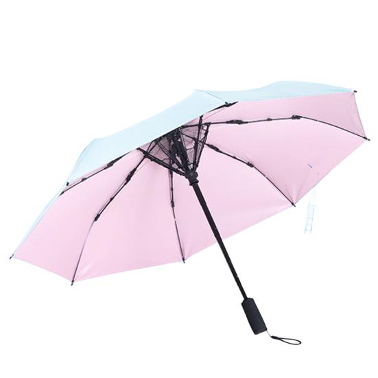 Зонт-веер с защитой от ультрафиолета, перезаряжаемый зонтик-веер для рыбалки, гольфа, пикников на пляже, активного отдыха на свежем воздухе