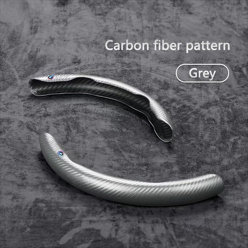 Carbon Fiber Car Steering Wheel Cover Non-slip Cover Auto Steering Wheel Handle Booster Protective Cover For BMW M F20 E83 E90