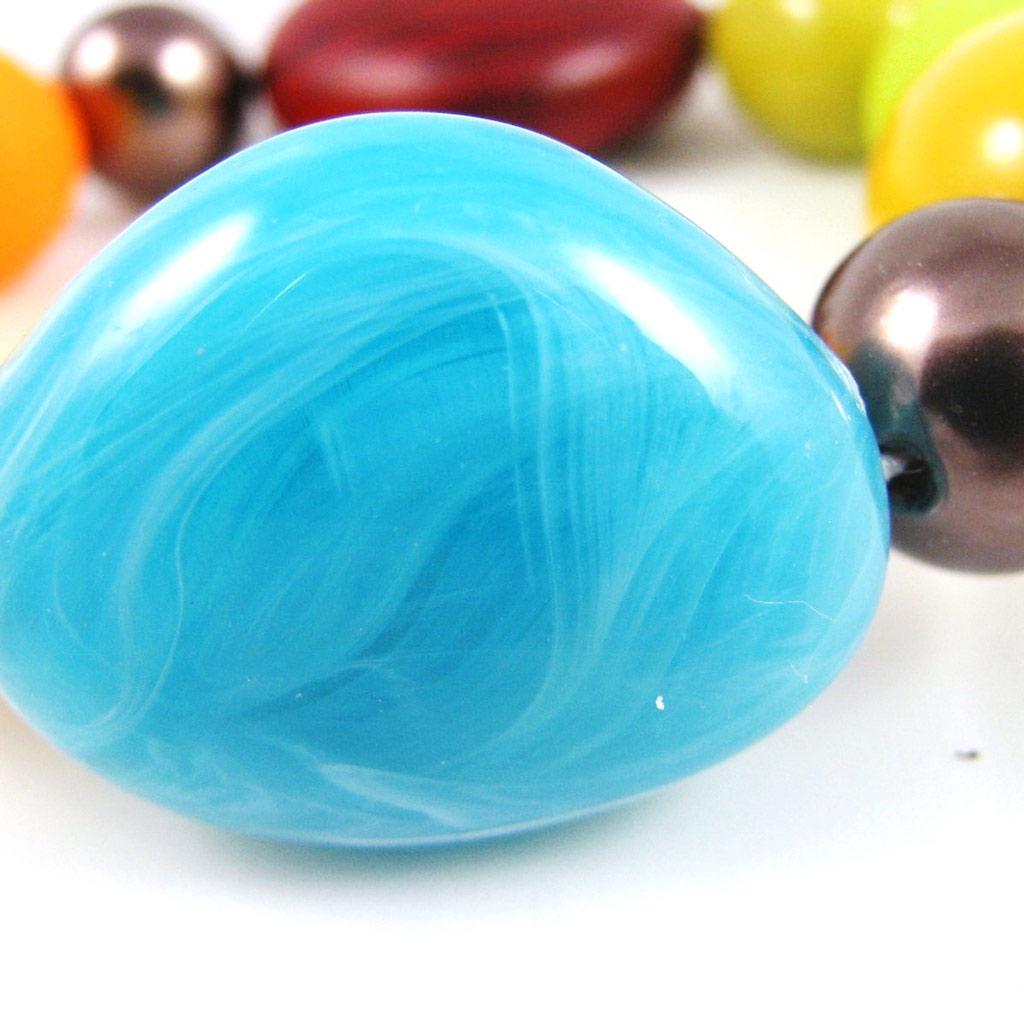 Les Trésors De Lily [F1236] - Tutti Frutti 'Kilimanjaro' Designer Bracelet