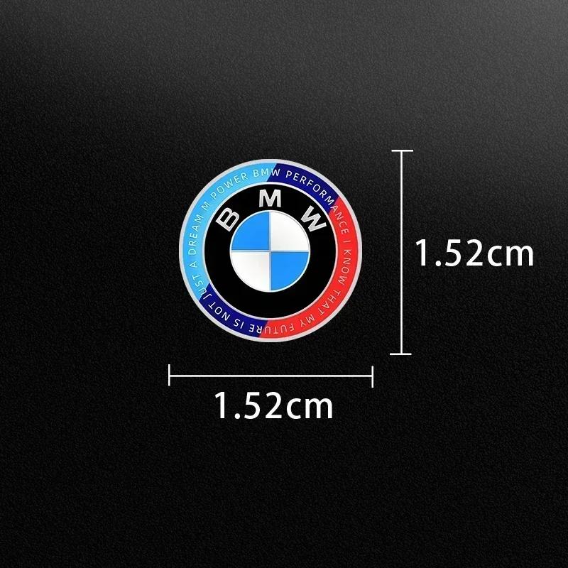 QHIT7 Hots 2025 E60 E93 2025 For BMW M X3 X5 X6 Car Interior Sticker Central control Decals Emblem Badge Accessories For BMW M M1