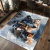 Animal   Rug - Home carpet Office Decorative Carpet For Living Room Bedroom Door Mat Floor Rug Computer Chair Area Rug