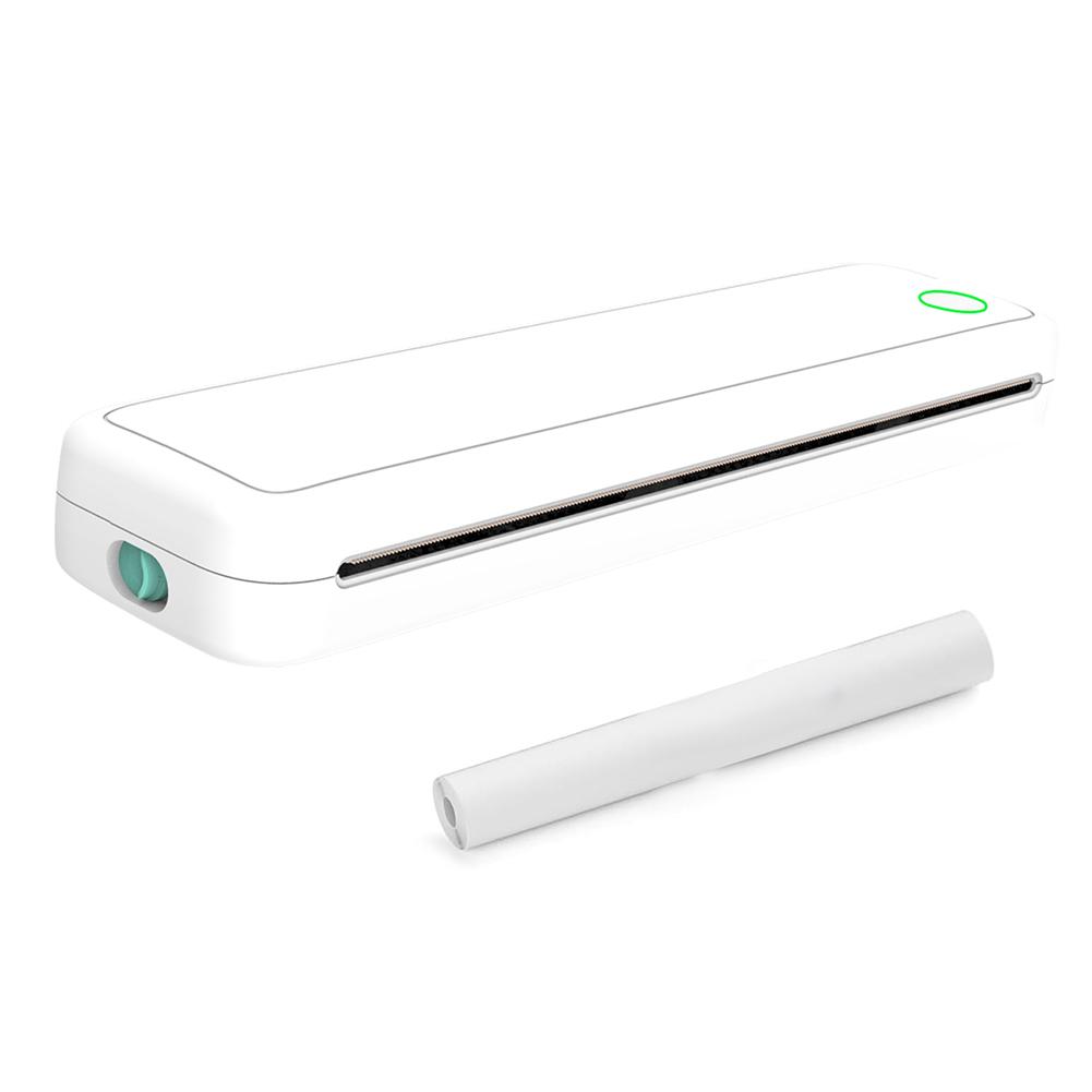 Портативный термопринтер A4, бесчернильный, совместимый с Bluetooth, беспроводной мобильный дорожный принтер, принтер для печати этикеток для смартфона и ПК