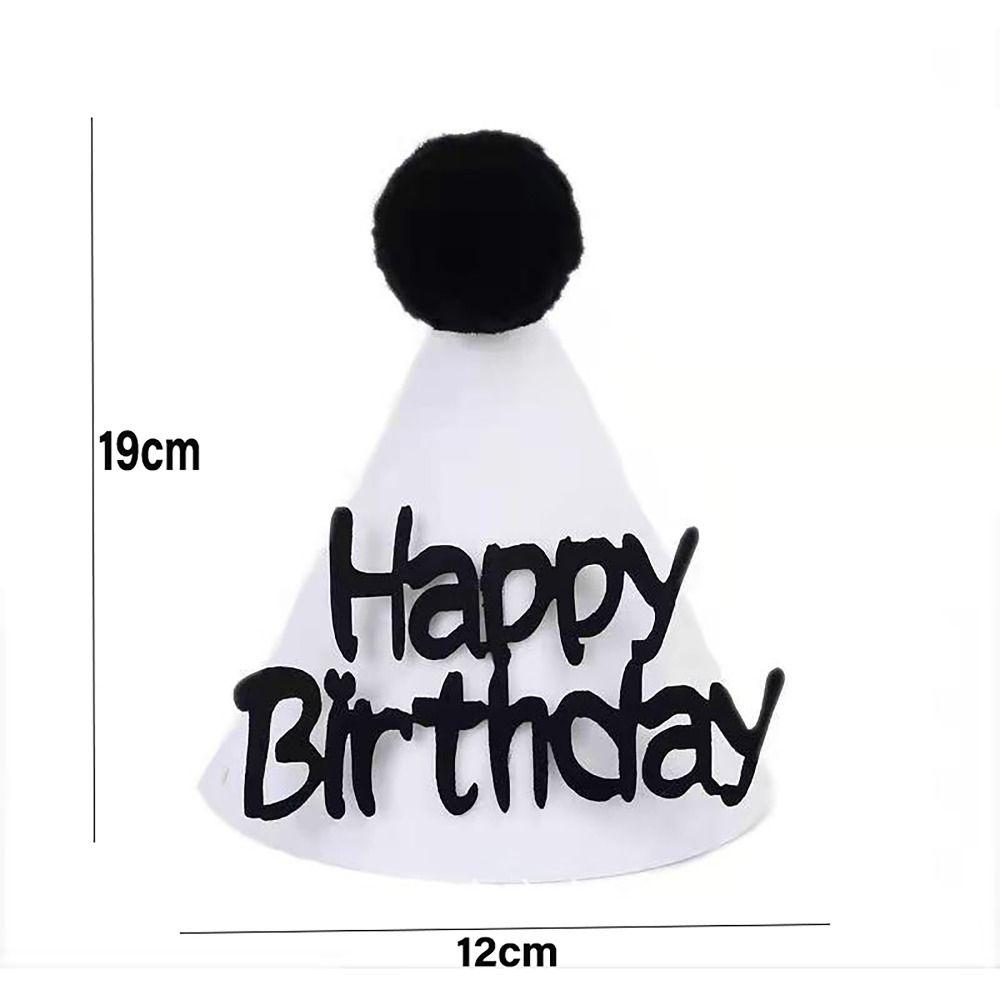 Меховой шарик на день рождения шапка принадлежности для вечеринок украшение для детского душа милый торт топпер для вечеринки декор