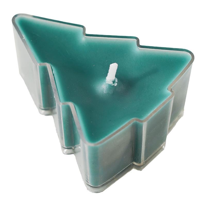 Christmas Tree Shaped Scented Aromatherapy Candle Soy Wax Long-Lasting Scented Decorative Candles Festive Home Party Decoration