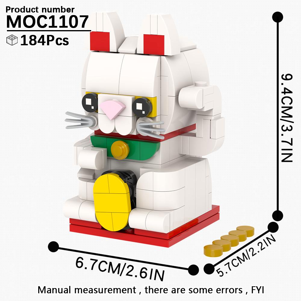 MOOXI Серия Животные MOC Кирпич Панда Тигр Кот Кирпичноголовый Ser Модель Взрослые Строительный блок Детские Образовательные Игрушки Для Детей Подарок