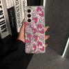 Чехол-сердечко для телефона Samsung Galaxy A16 A34 A35 A15 A55 A54 5G S25 S24 S23 Ultra S22 FE S21 Plus Ударопрочный чехол-перо