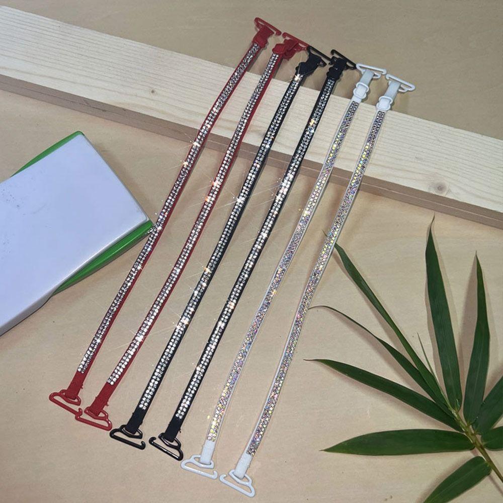 1Pair Adjustable Lingerie Strap Anti-slip Underwear Shoulder Belts  Wedding Party Dress