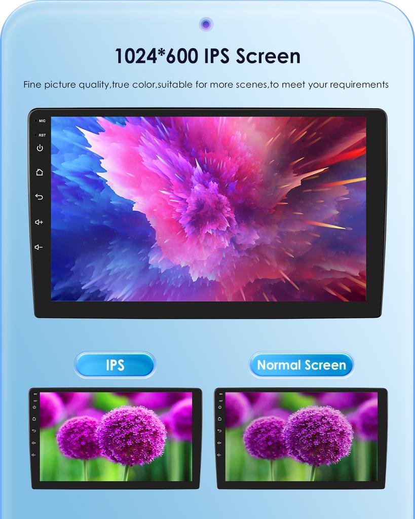 Hizpo 7 inch Wireless CarPlay Android Auto Car Radio for VW POLO GOLF 5 6 Plus PASSAT B6 JETTA TIGUAN TOURAN SHARAN SCIROCCO CADDY Multimedia Wire