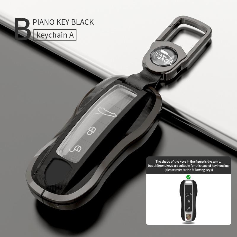 Porsche Key Shell: Compatible with 718, Cayenne, 911, Macan, Panamera Models