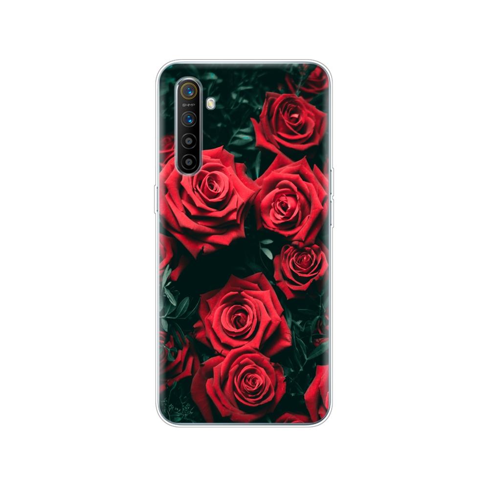 Для Realme XT Чехол RMX1921 Мягкий TPU Телефон Задняя Крышка Для OPPO RealmeXT Чехол Силиконовый Бампер Сумка Коке 6.4 дюйма