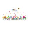 Stickers Removable Flowers Waterproof Wall Sticker Kids Cartoon Fashionable Convenient Wallpaper Decoration Home Decor