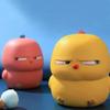 Warbie Phebie щурится, желтые куриные щепотки, игрушки, сжимаемые игрушки, медленный отскок, сенсорные мягкие игрушки, подарок для снятия стресса для мальчиков и девочек