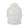 Ceramic Buddha Head Aromatherapy Oil Burner Aroma Essential Oil Diffuser Indian Buddha Tibetan Incense Burner Tealight Holders
