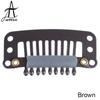 Hair Snap Wigs Clips for Machine Weft 9teeth Clips Professional Salon Accessories Hair Extension Clips
