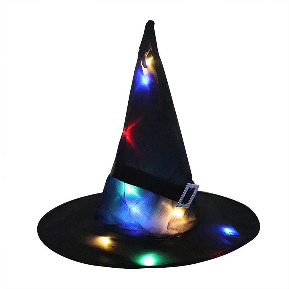 5x Halloween Witch Hats LED String Lights Light Up Outdoor Hanging House Decor