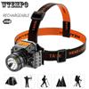 Waterproof Mining Light Outdoor Led Headlamp Usb Rechargeable Lighting Cycling Night Fishing Mini Strong Light Headlamp