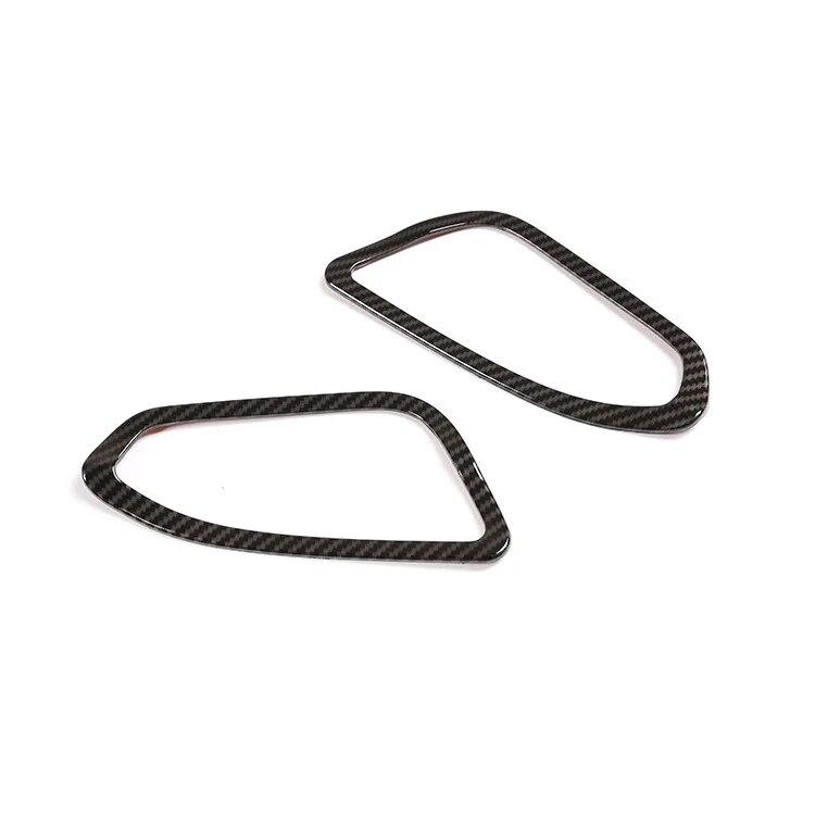 2Pcs/Set ABS Car Inner Door Handle Bowl Trim Frame Stickers Fit For BMW 1 2 Series F20 F21 F22 F23 2012- Auto Accessories