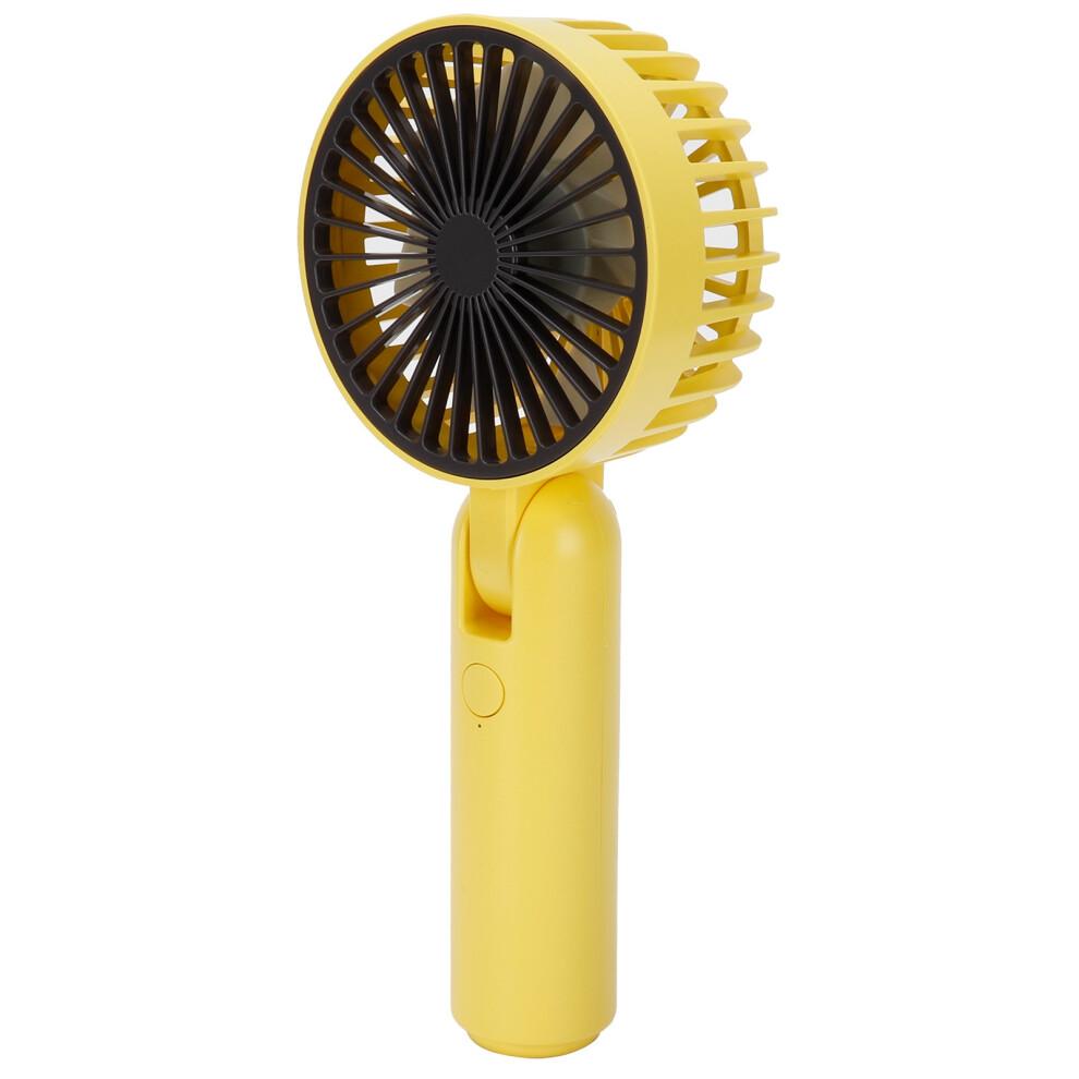 Rechargeable Battery Fan, Portable Handheld Fan with Foldable Mini Desk Function, Adjustable Speed Fan for Indoor & Outdoor Cooling, Quiet Personal