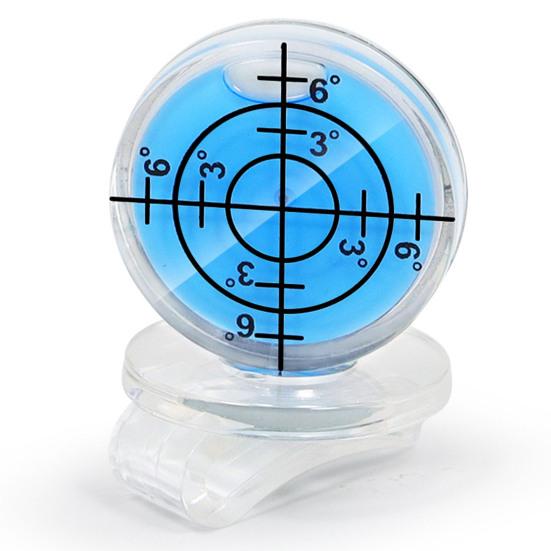 1/4Pcs Golf Level Hat Clip Marker Lightweight Golf Ball Marker Cap Clip with Colorful Design Easy To Carry Golf Hat Accessory