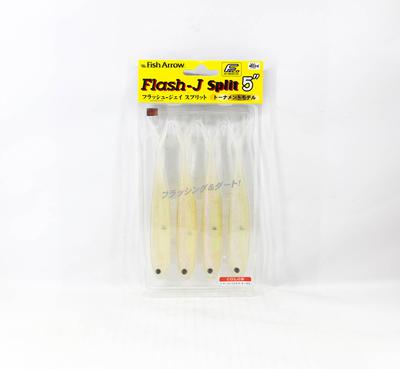 Fish Arrow Мягкая приманка Flash J Split, 5 дюймов, 4 шт. в упаковке 29 (3371)