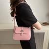 Fashionable Bags for Women's New Summer One-shoulder Crossbody Bags Simple Casual and Large Capacity for Commuting Small Square Bags for Work