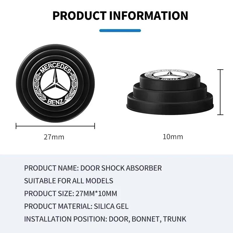1/2/4PCS Automobile Shock Absorber Gasket Shockproof Cushion Patch Absorber for Mercedes benz GLK GLA w204 W251 W463 W176 DQRST1