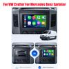 10" Android 14 For VW Crafter For Mercedes Benz Sprinter Car Radio Multimedia Video Player GPS Stereo CarPlay+auto WIFI+4G DSP