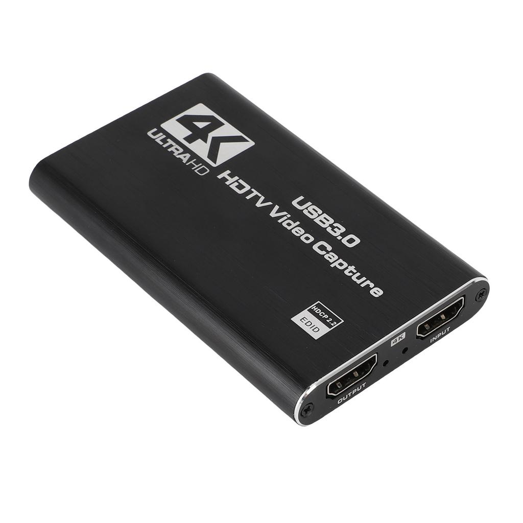 4K Video Capture Card HD Multimedia Interface To USB C 3.0 Capture Card with Loop Out 1080P 60FPS