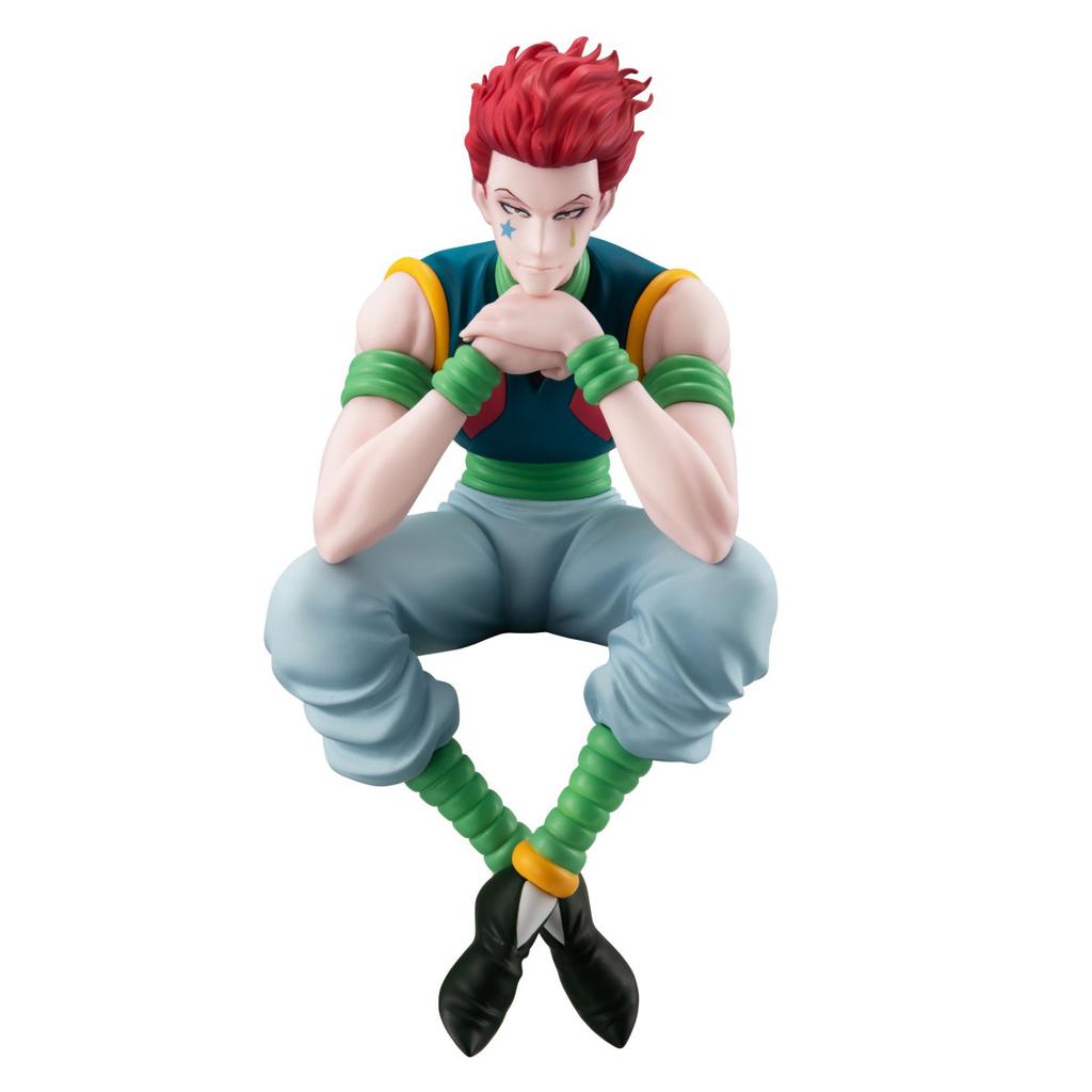14 см Аниме Фигурка Hunter×Hunter Призрачная труппа Хисока Фигурка Экшн Подставка для лапши Украшение комнаты Подставка для лапши ПВХ Модель Игрушки