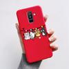 Чехол для Samsung Galaxy A6 Plus A6+ 2018 SM-A605F Силиконовый чехол Милый Мультяшный Медведь Мягкий Funda Для Samsung A6 2018 A6Plus Бампер