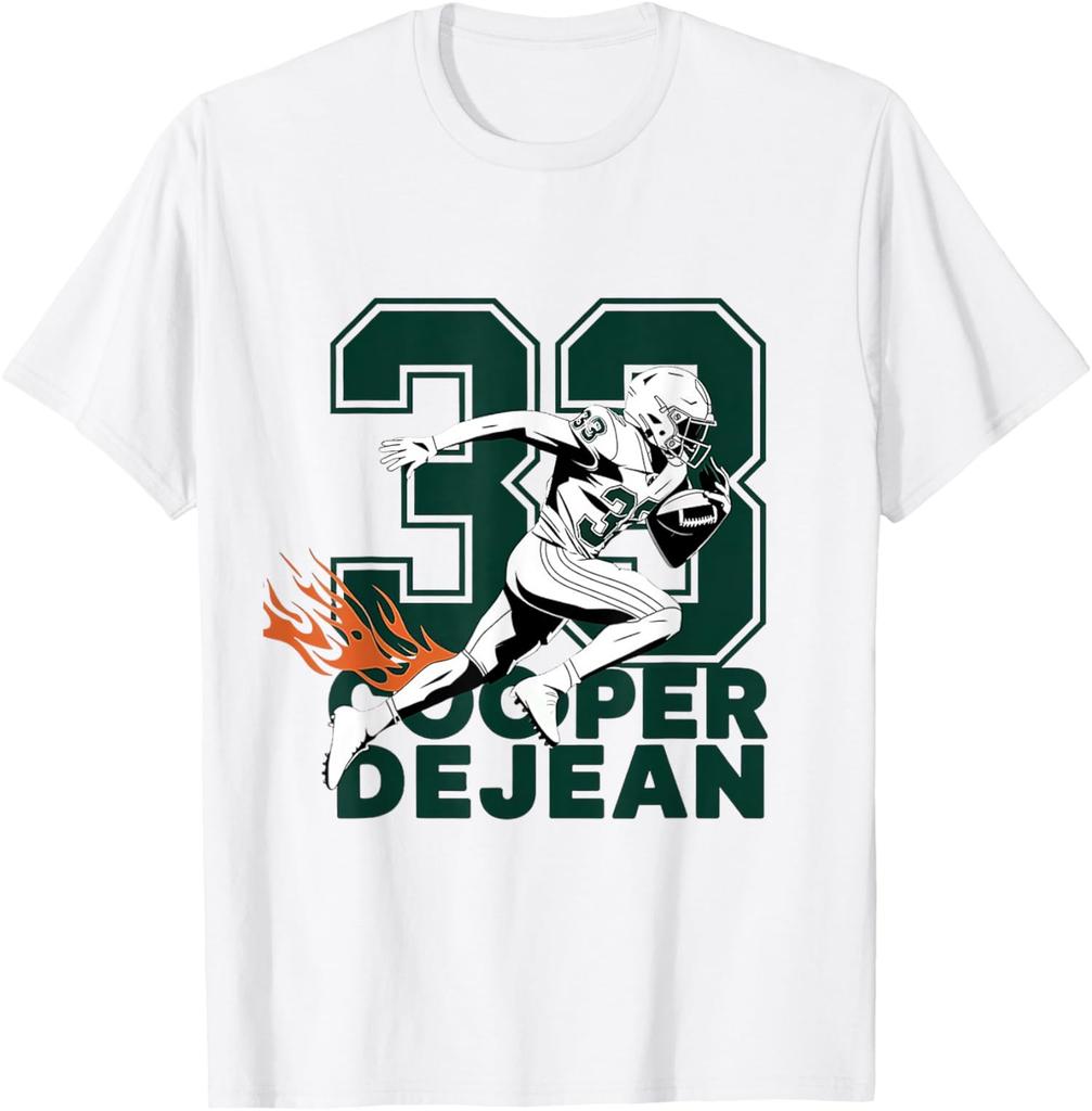 Cooper Dejean Football Graphic Tee 90's Style Unisex T-Shirt