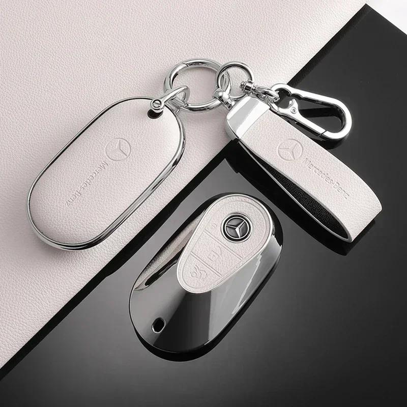 SUD2 TPU Car Smart Remote Key Case Cover Shell For Mercedes Benz C E S Class W223 W206 C260 C300 S400 S450 S500 Styling Accessories