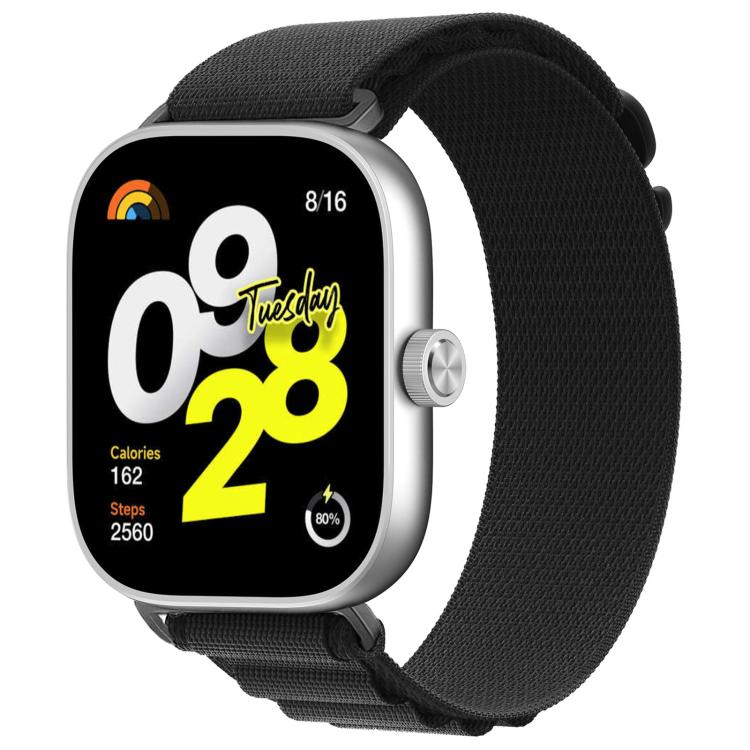 Спортивный ремешок Alpine из нейлоновой петли для Xiaomi Band 10 Pro / Redmi Watch 6 / 5, Регулируемый дышащий сменный ремешок для запястья
