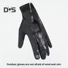 1 пара зимних перчаток для велоспорта, ветрозащитные, водонепроницаемые, с сенсорным экраном, противоскользящие, теплые, для холодной погоды, для мужчин и женщин, перчатки для езды на мотоцикле с закрытыми пальцами