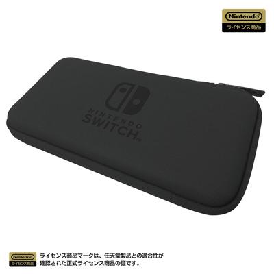 [Лицензированный продукт Nintendo] Тонкий жесткий чехол для Nintendo Switch Lite, черный [Совместим с Nintendo Switch Lite]