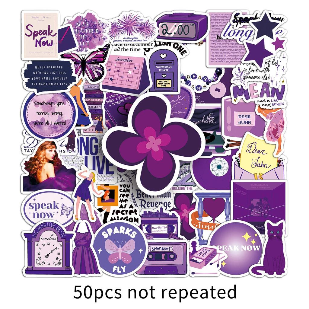 50 Альбомов Тейлор Свифт Speak Now Персонализированный Креативный DIY Чемодан Чехол для Мобильного Телефона Наклейки для Компьютера