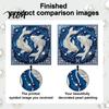 Faux Pearl Painting Decor DIY Kit, 12 Zodiac Signs Rhinestone Art Set for 3D Kit Adults Beginners, Handmade Wooden Frame Fake Wall Decoration