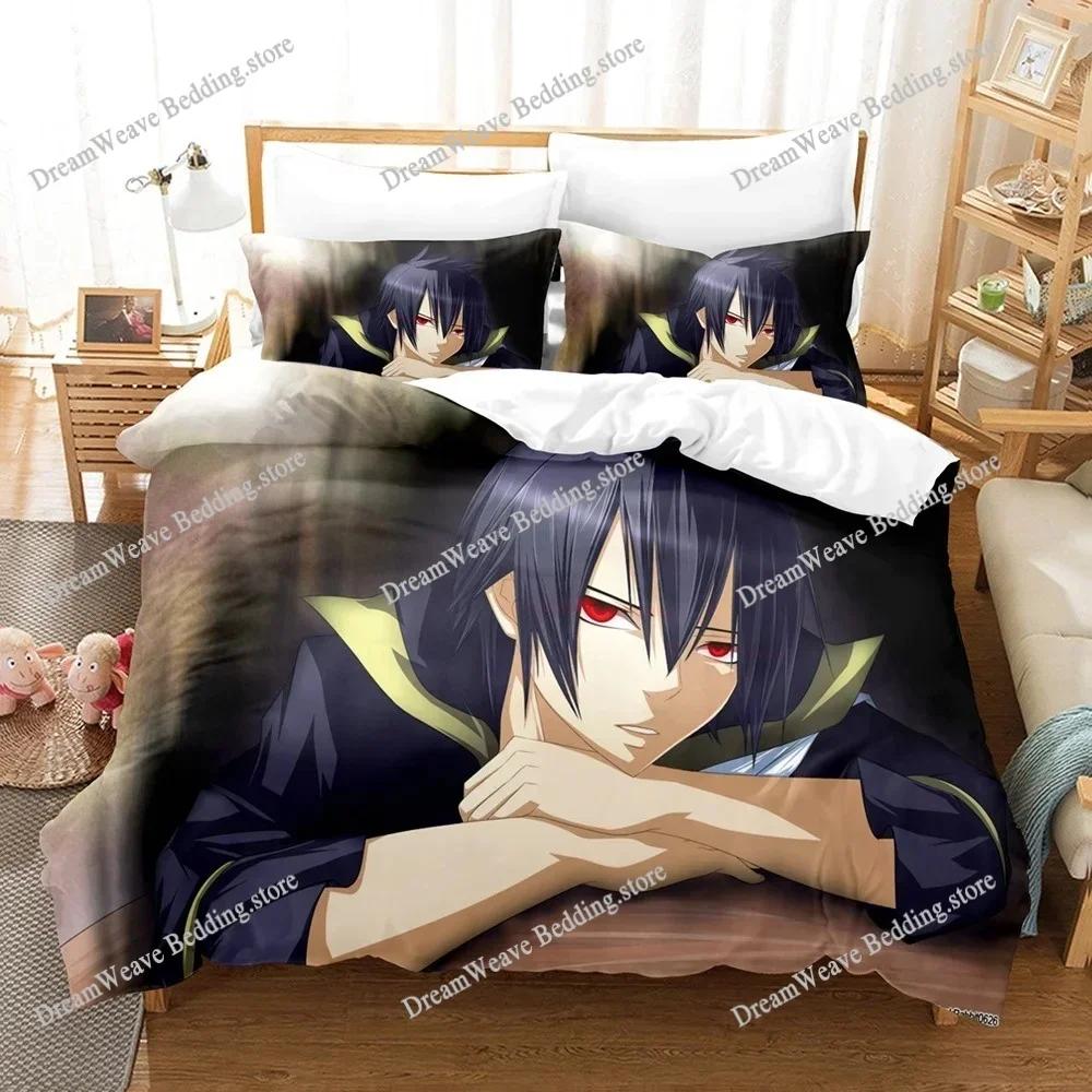 Fashion 3D Print Anime Bed Sheet Faity Tail Bedding Set Single Twin Full Queen King Size Bed Set Adult Kid Bedroom Duvet Cover
