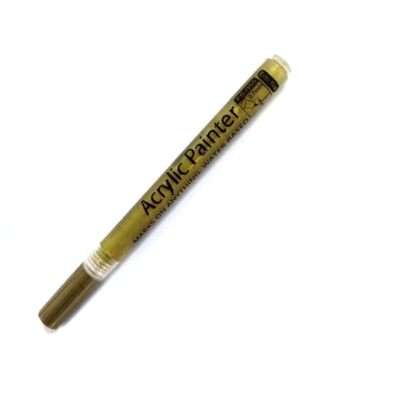 Набор акриловых маркеров - 0,7 мм Водостойкие чернила на основе жидкости для искусства и ремесел на различных поверхностях