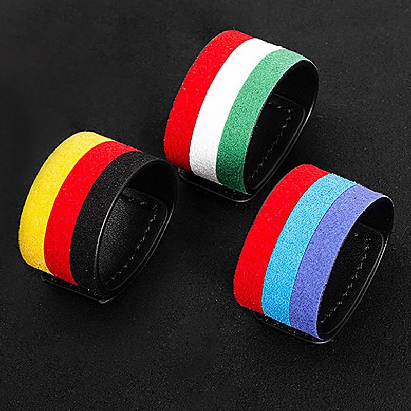 1 шт., стандартный универсальный набор рулевого колеса, аксессуары для модификации автомобиля, центральная линия, креативная маркировка, наклейка-подсказка