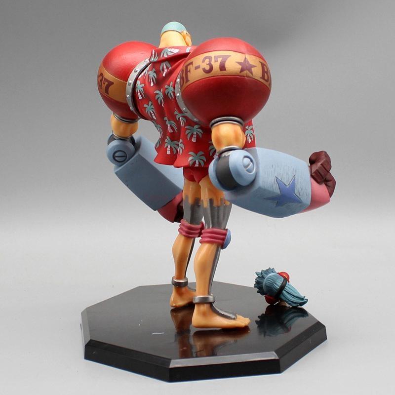 Аниме One Piece Фигурка Фрэнки GK Соломенная Шляпа Пираты Статуя ПВХ Фигурка Коллекция Модель Игрушка Кукла Подарок