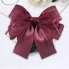 Bow Bowknot Hair Bun Women Spring Clips Hairgrips Cover Net Sweet Korean Bun Snood  For Girls