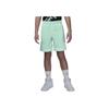 Шорты повседневные дышащие однотонные на шнуровке Dri-FIT Детские шорты светло-зеленого цвета DR8097-312